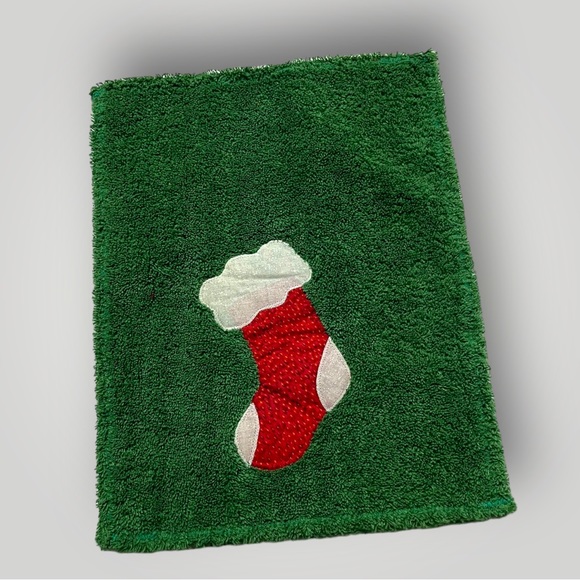 Lot/3 𝑯𝒂𝒏𝒅𝒎𝒂𝒅𝒆 Holiday Christmas Hand Towels 🎁 - Picture 2 of 16